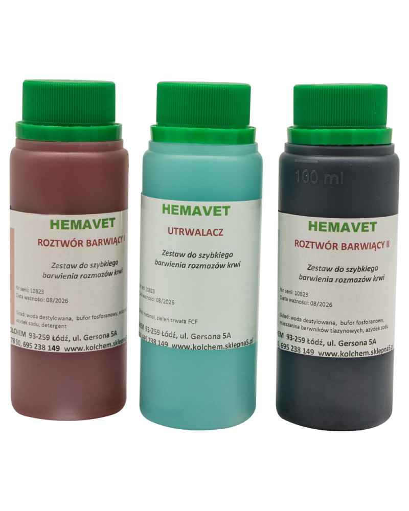 HemaVet dye kit