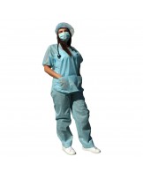 Surgical suit, trousers and shirt, SMS