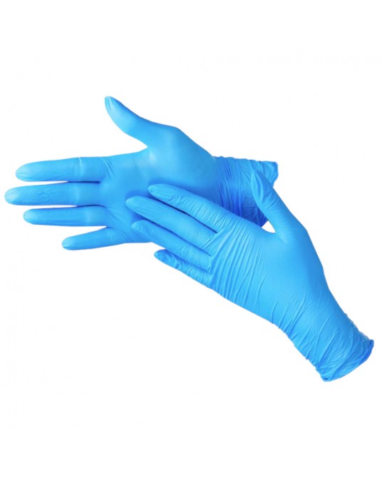 Nitrile gloves, powder free, 100 pcs