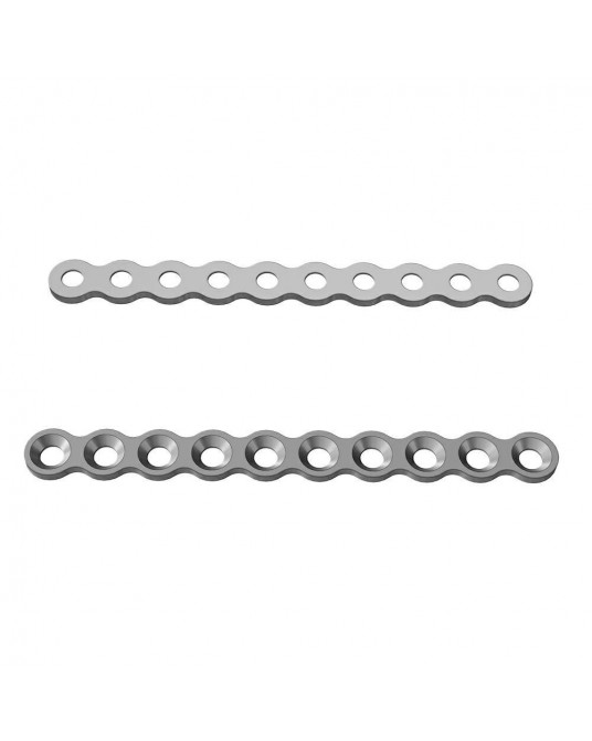 Reconstruction plate for screws Ø 2.0 mm