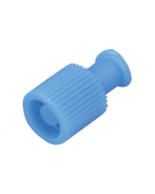 Combi cap for catheters and open ended IV devices, white
