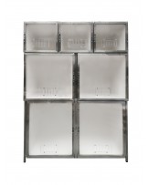 Veterinary animal cages