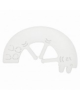 Protective collar for animals, snap-on