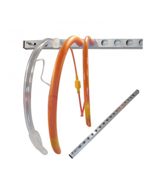 Wall rack for endotracheal tubes