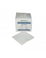 Non-woven compresses 10x10cm, 4-ply, 100pcs