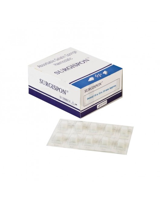 SURGISPON - haemostatic gelatin cube, 1x1x1 cm, pack of 32 pcs