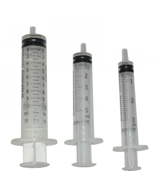 Omnifix Solo B. Braun, Luer single-use syringe