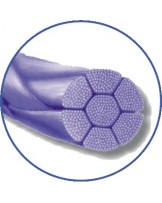 Surgicryl PGA multifilament absorbable thread, violet