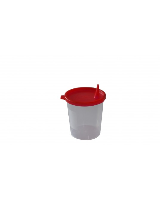 Urine cup 125 ml, 100 pcs
