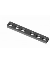 Compression plate for screws, 2.7 mm diameter