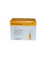 Single-use insulin needle Sterican B.Braun, 0,3x12 mm, yellow, 100 pcs