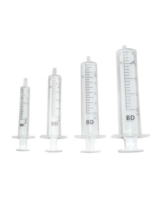 Single-use BD DISCARDIT syringe