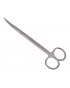 Joseph gum scissors, curved, 15 cm
