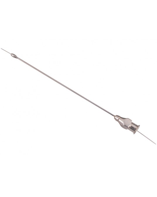 Olive tip needle, straight