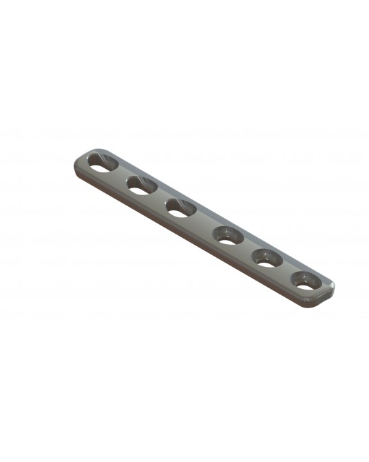 Compression plate for 1.5mm diameter screws