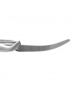 Crille vascular forceps, hemostatic, toothless, 14 cm