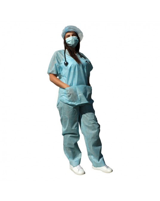 Surgical suit, trousers and shirt, SMS