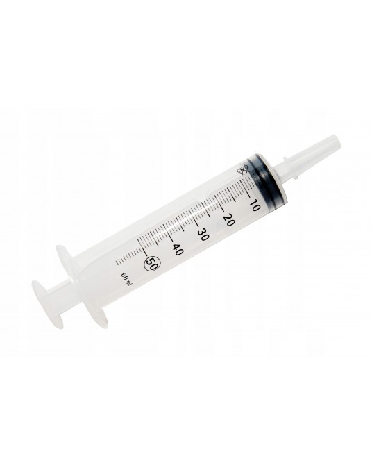 50ml syringe with catheter tip, 20pc