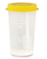 Faeces container with a spatula 30ml non-sterile (100pcs)