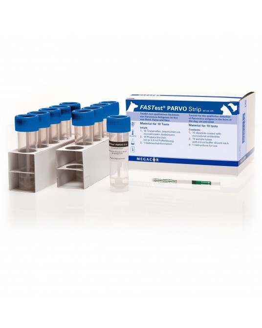 FASTest® PARVO Strip test kit, 10 strips