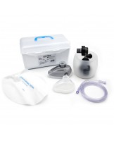 Silicone resuscitator (ambu bag)